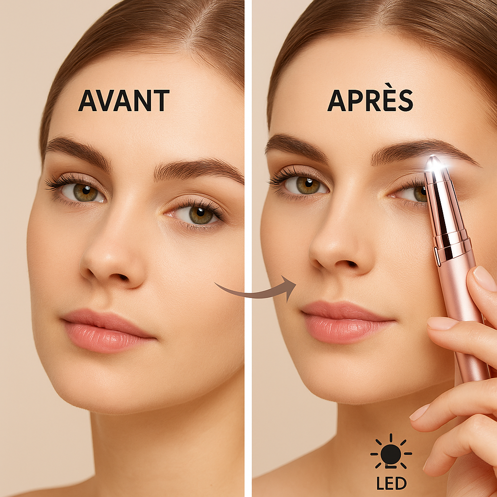 Épilateur électrique pour sourcils - Boutique Ecom