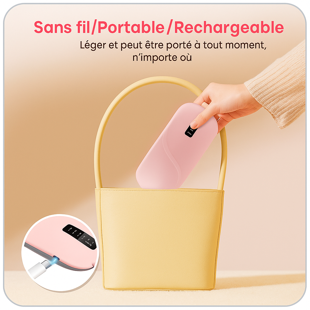 Ceinture chauffante menstruelles