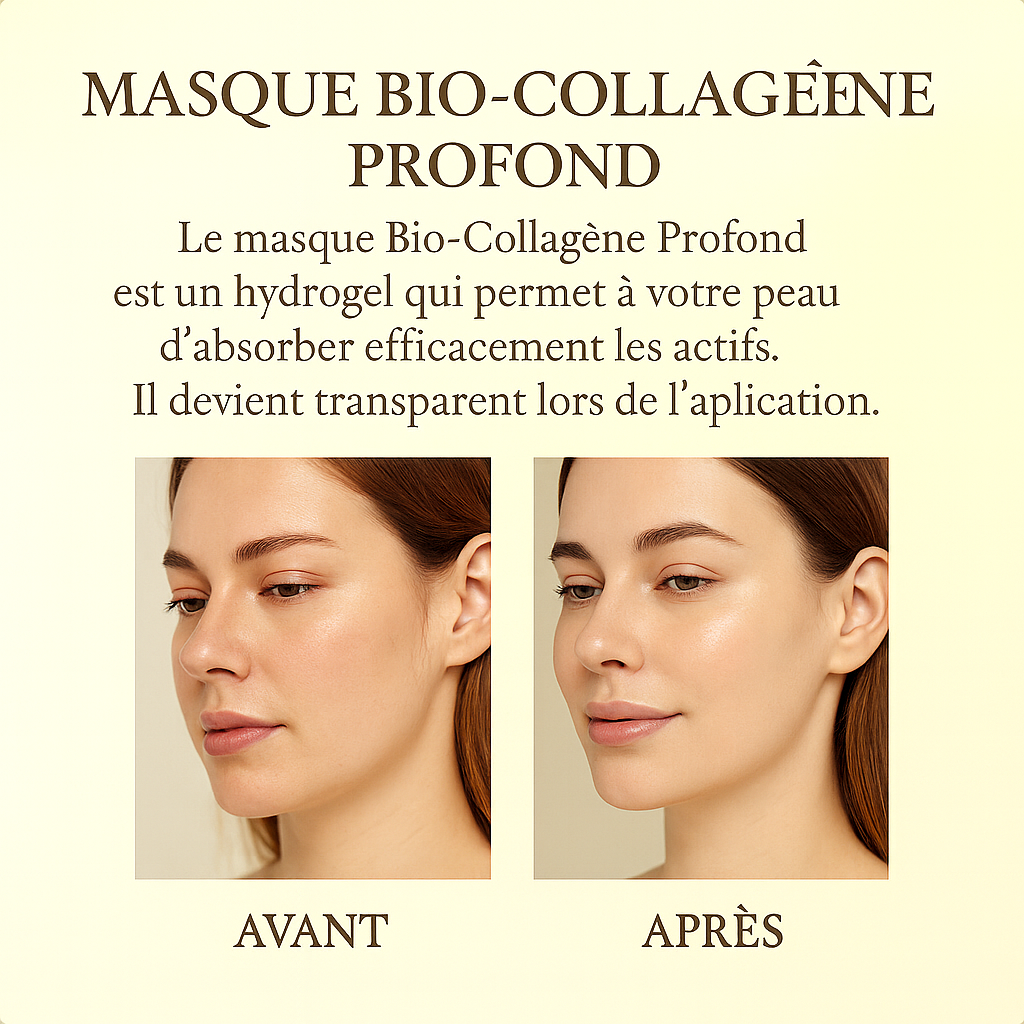Masque facial au collagène - Boutique Ecom