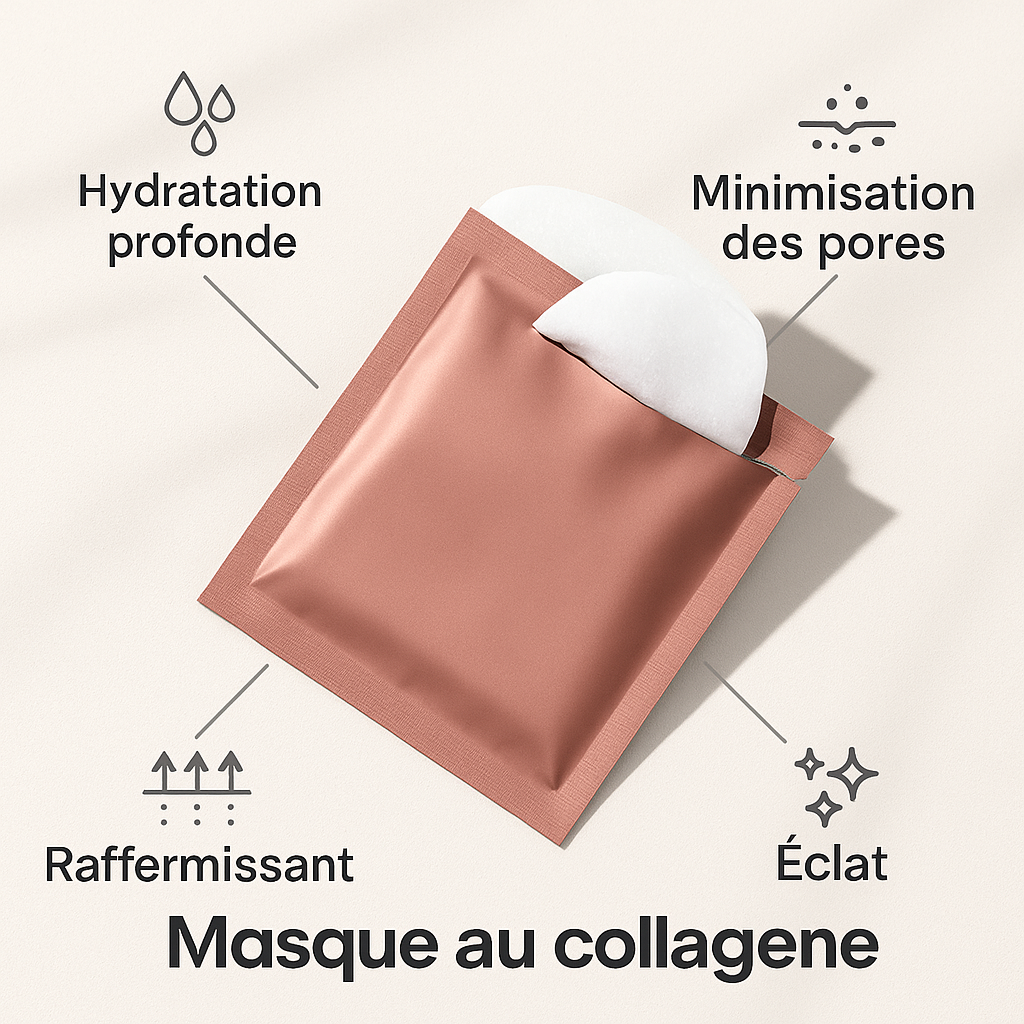 Masque facial au collagène - Boutique Ecom