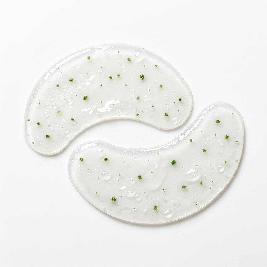 Hydrogel eye patches — Hydrogel Texture Detail | Generated by Modelize